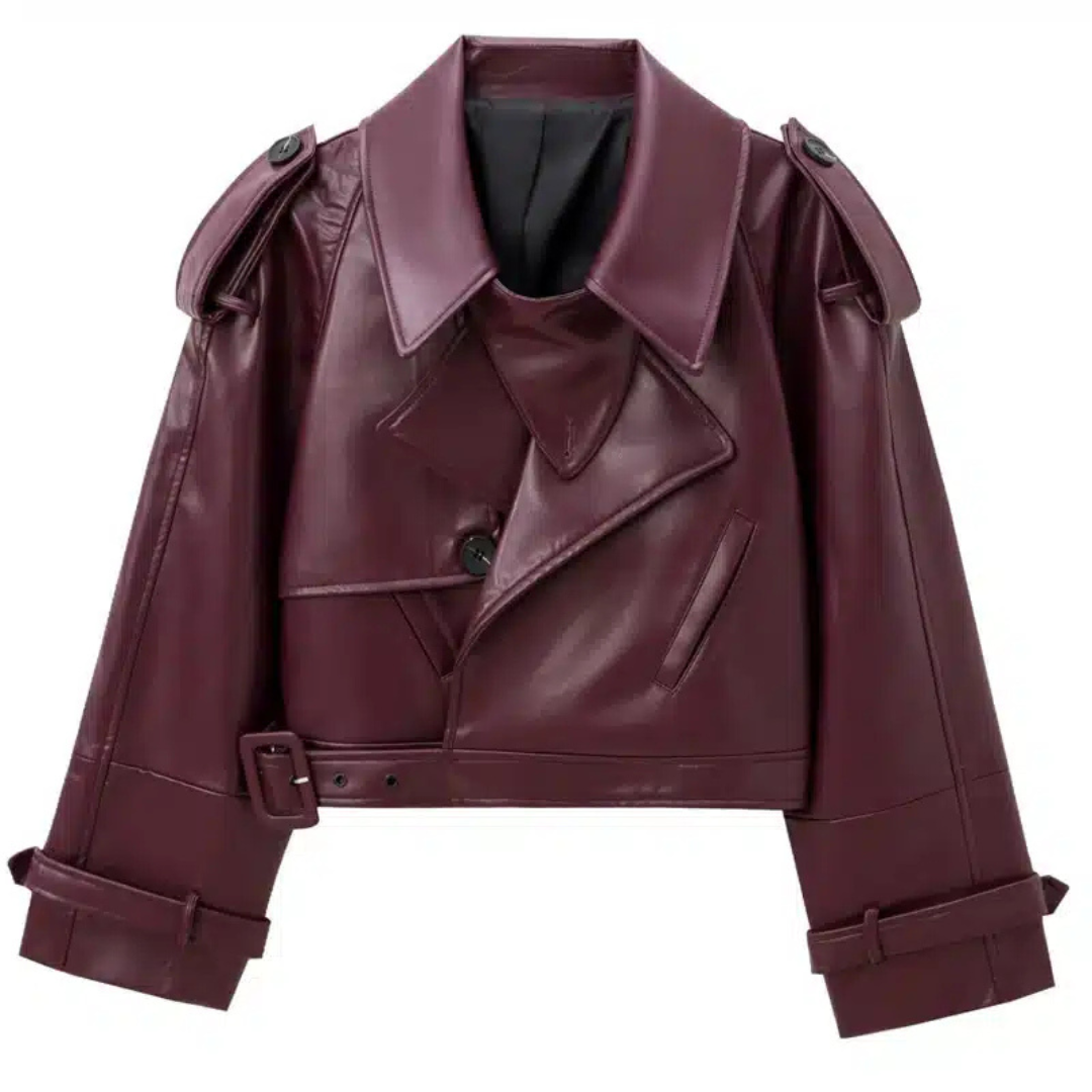 Cherry Lederjacke