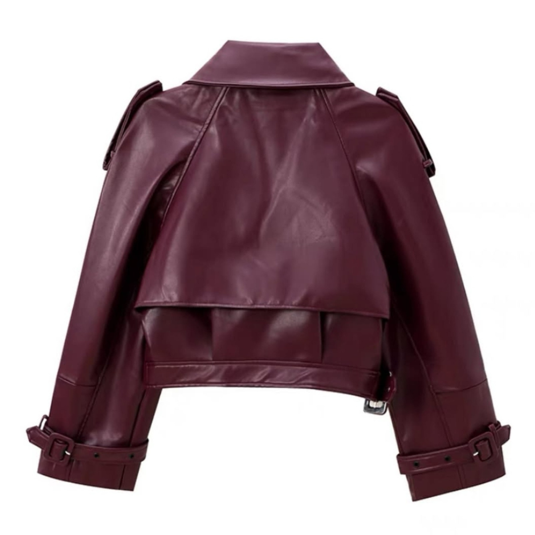 Cherry Lederjacke