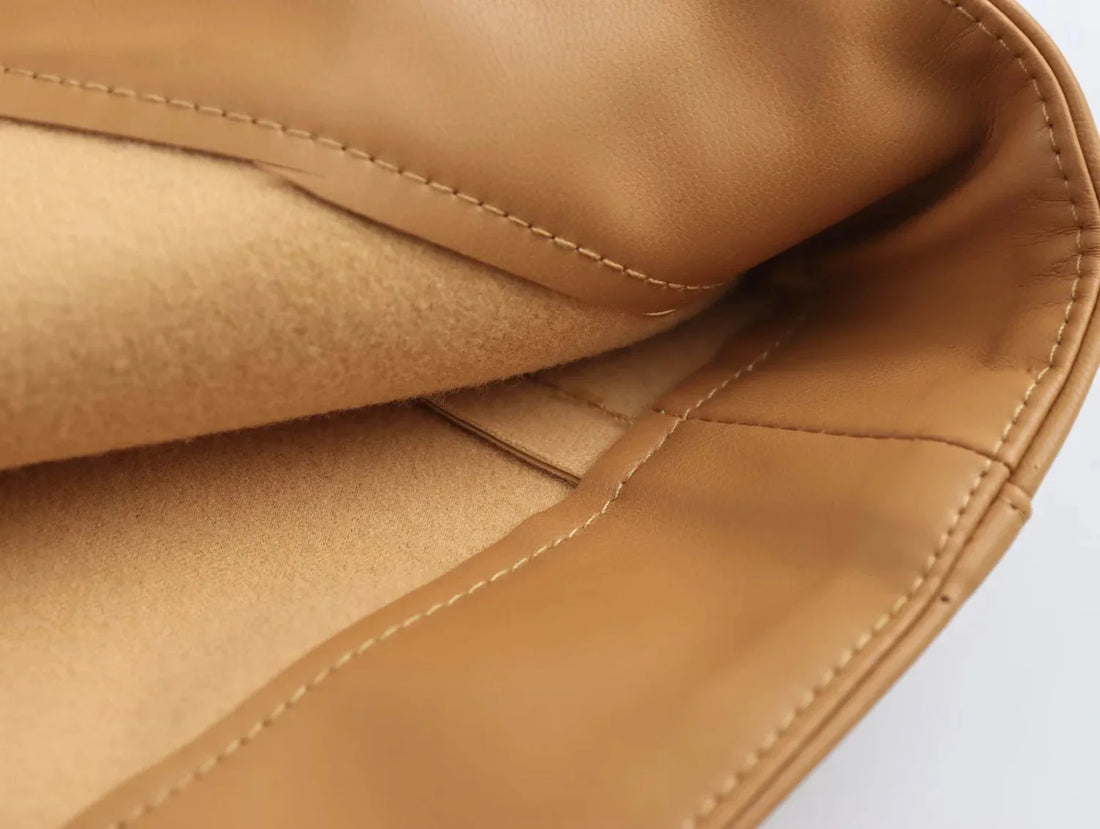 Faux Leder Cape Jacke