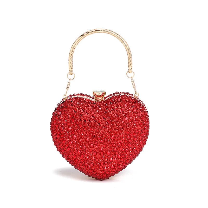 Heart Crystal Bag