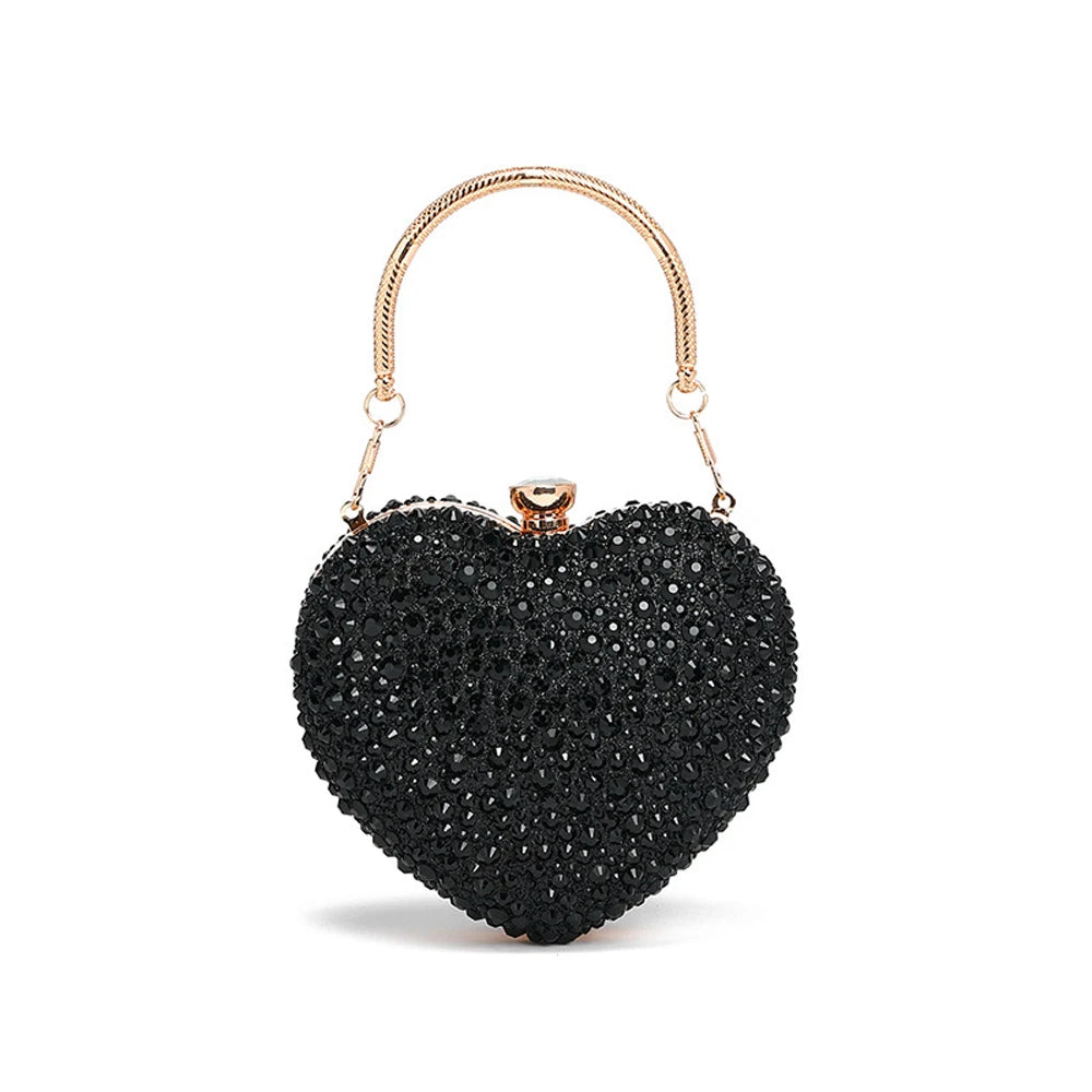 Heart Crystal Bag