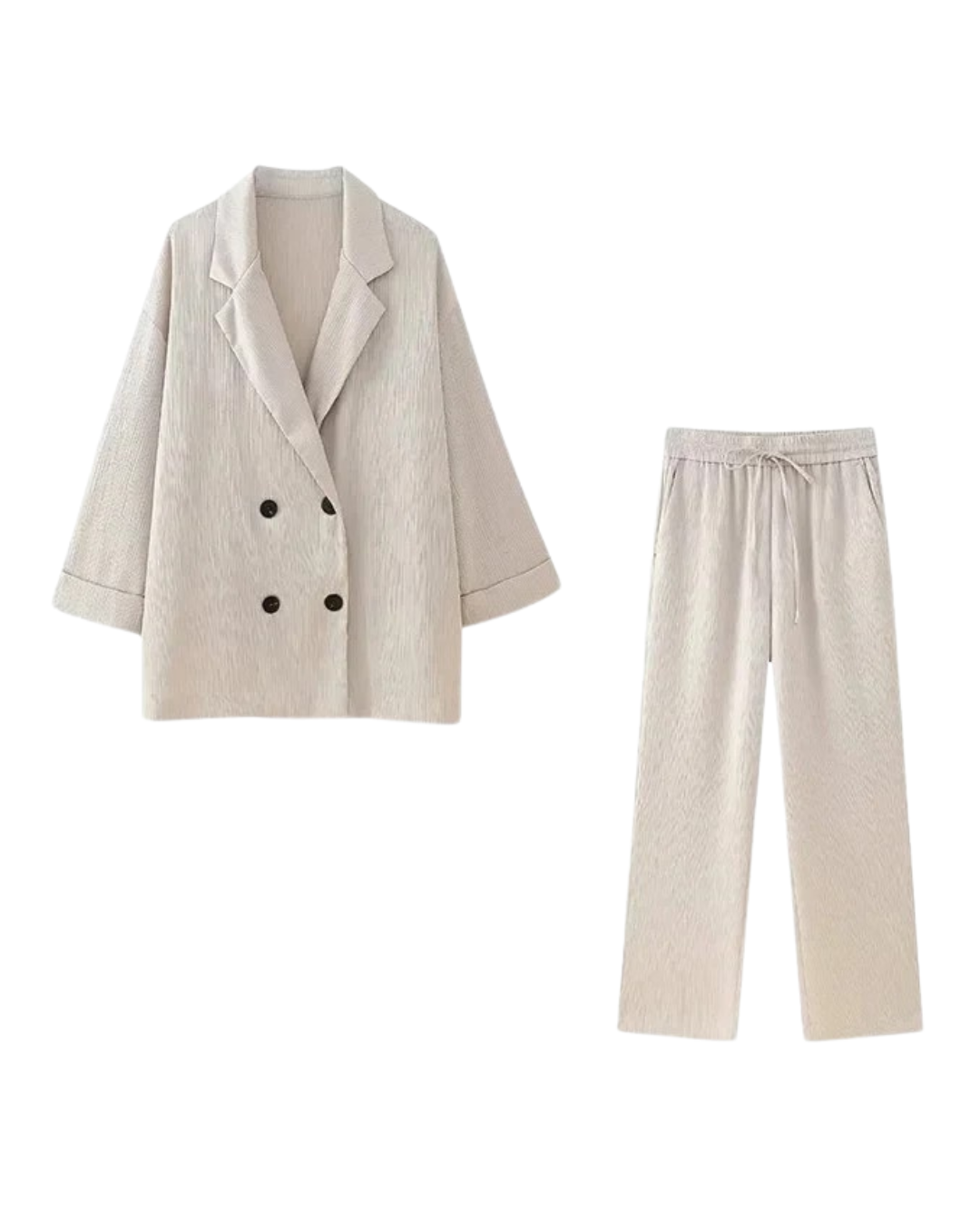 Pure Oversized Set - Zweireiher Anzug